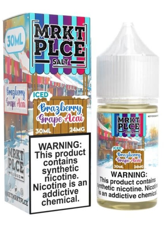 MRKT PLCE MRKT PLCE Iced Brazberry Grape Aci Salt
