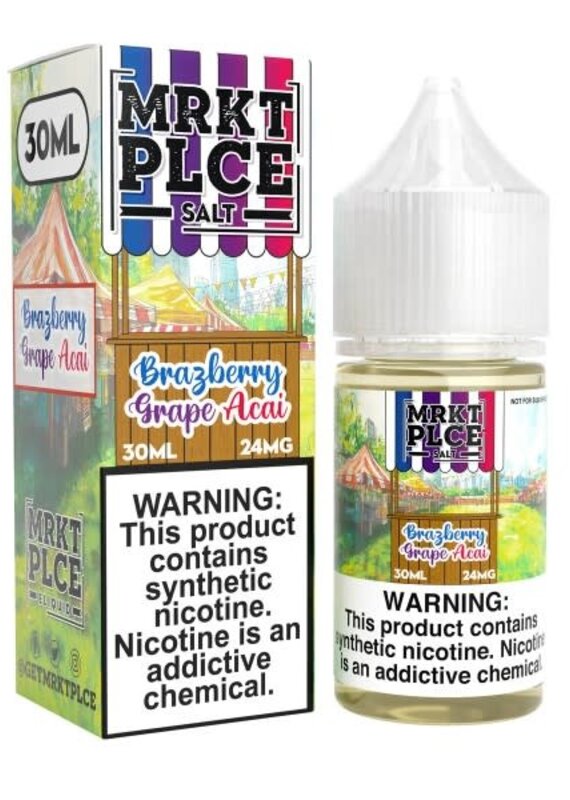 MRKT PLCE BLND'D High Nic Brazzyberry Grape Acai