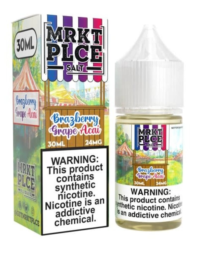 MRKT PLCE BLND'D High Nic Brazzyberry Grape Acai