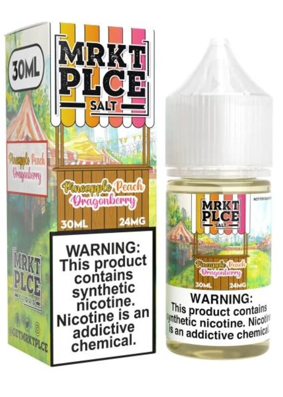 MRKT PLCE MRKT PLCE Pineapple Peach Dragonberry Salt 48mg 30ml