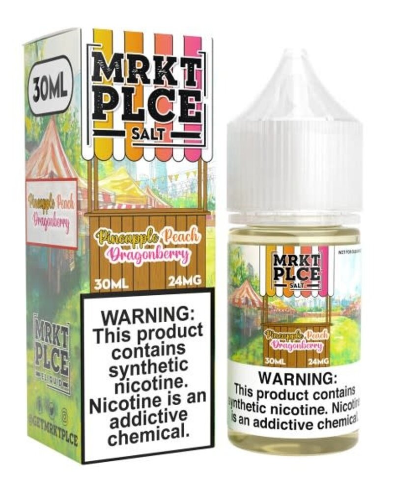 MRKT PLCE MRKT PLCE Pineapple Peach Dragonberry Salt 48mg 30ml