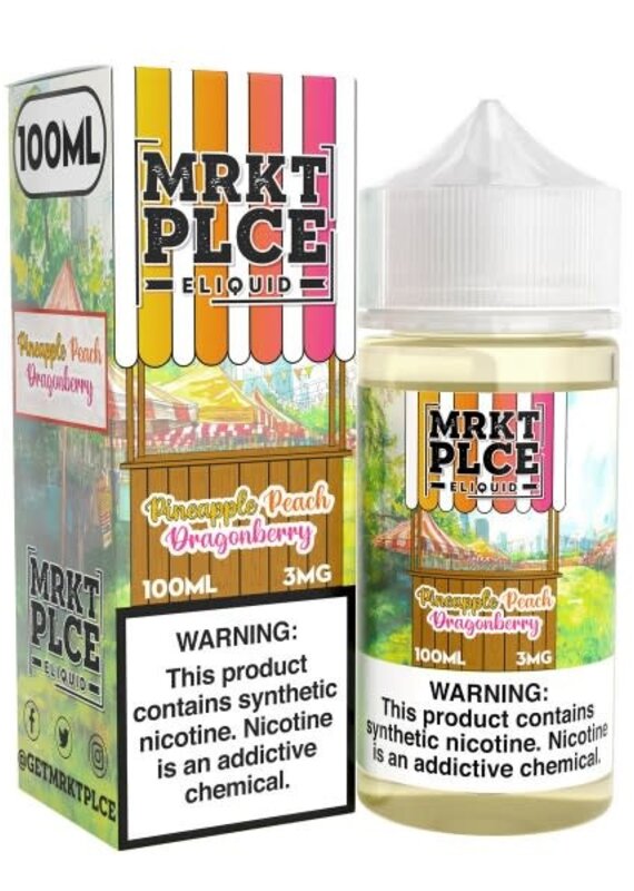 MRKT PLCE MRKT PLCE Pineapple Peach Dragonberry 100ml