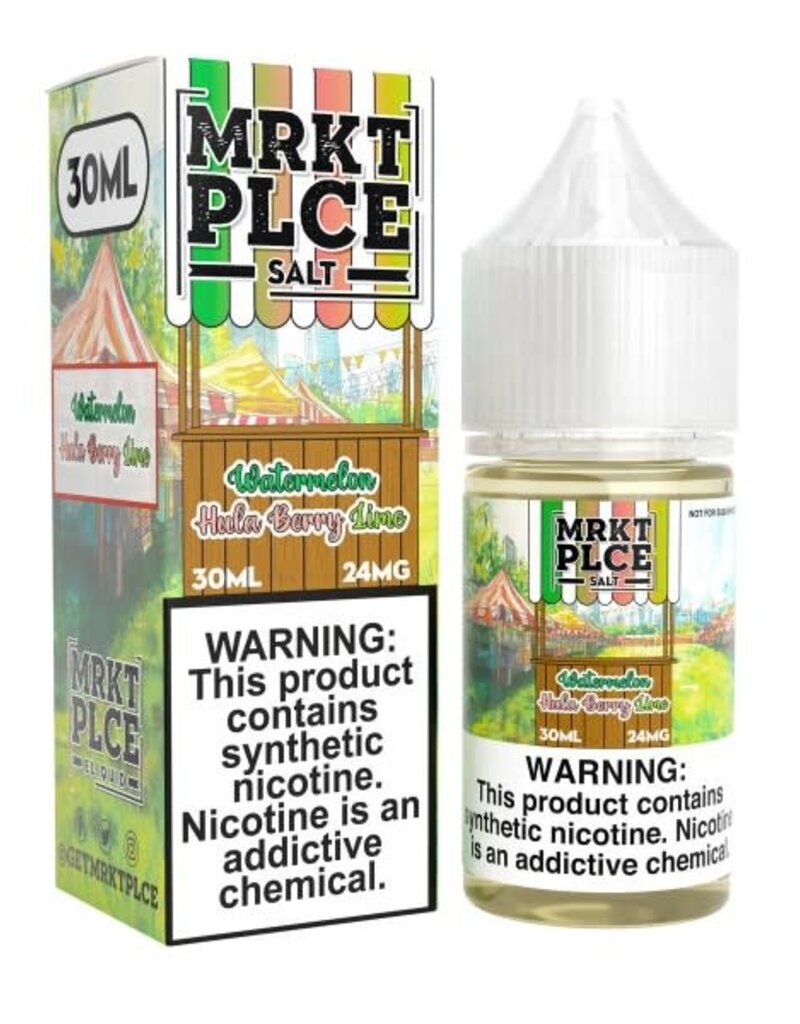 MRKT PLCE MRKT PLCE Watermelon Hulaberry Lime Salt 24mg 30ml