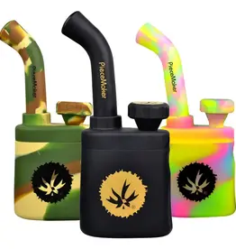 Piecemaker Piecemaker Klutch Silicone Water Pipe 7" Assorted