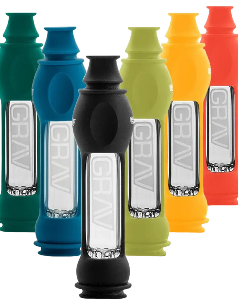 Grav Labs Grav Labs Silicone Octo-Taster Pipe 4"/16mm Assorted