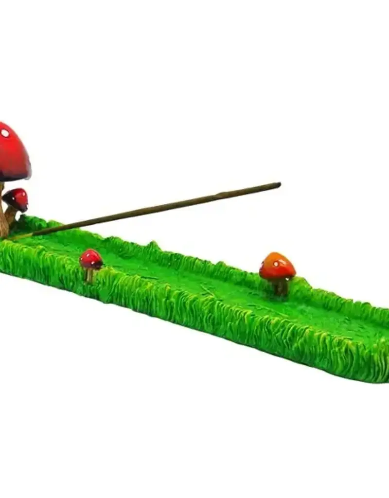 Mushroom Garden Incense Burner 11"