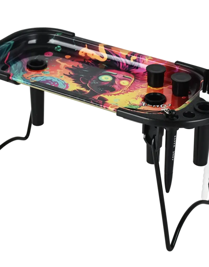 Elevated Metal Rolling Tray & Cone Loader Kit