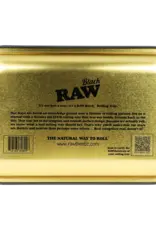 Raw Raw Black Cone Monster Metal Small Rolling Tray