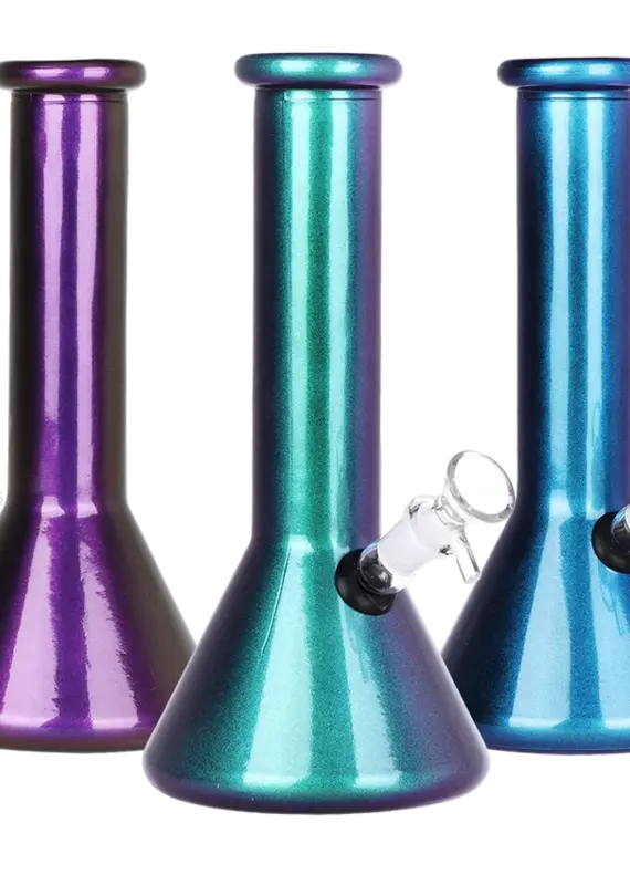 seshgear SesshGear Sparkle & Shine Beaker Glass Water Pipe - Assorted