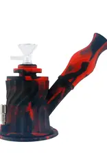 AFG Silicone 3 in 1 Water Pipe - 7"/14mm F