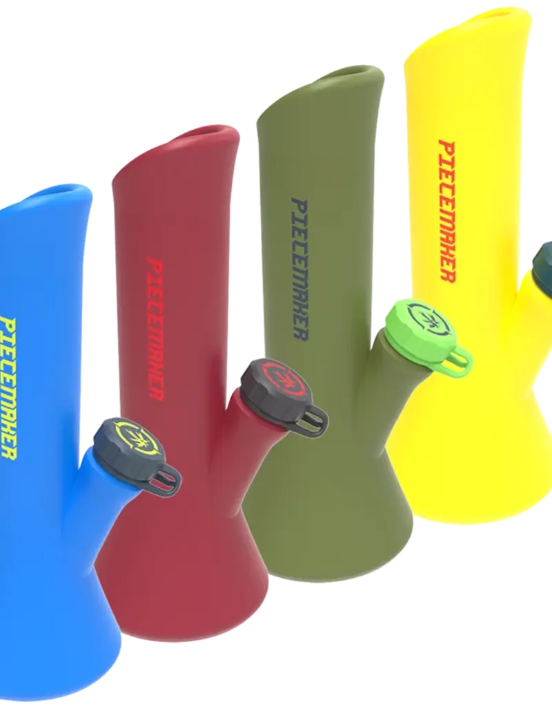 Piecemaker PieceMaker KaliGo Silicone Water Pipe 8.5" Assorted