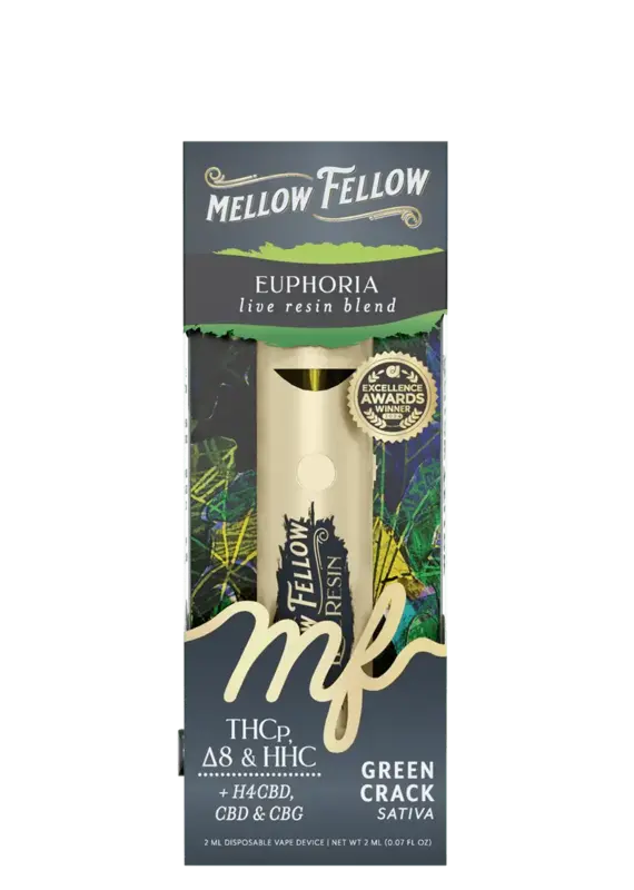 Mellow Fellow Mellow Fellow Euphoria Blend 2ml Disposable