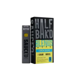 Half Baked Half Bak'd Live Resin Sauce'd  Blend 1G Disposable