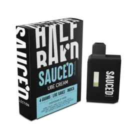 Half Baked Half Bak'd Live Resin Sauce'd THCP 4g Disposable