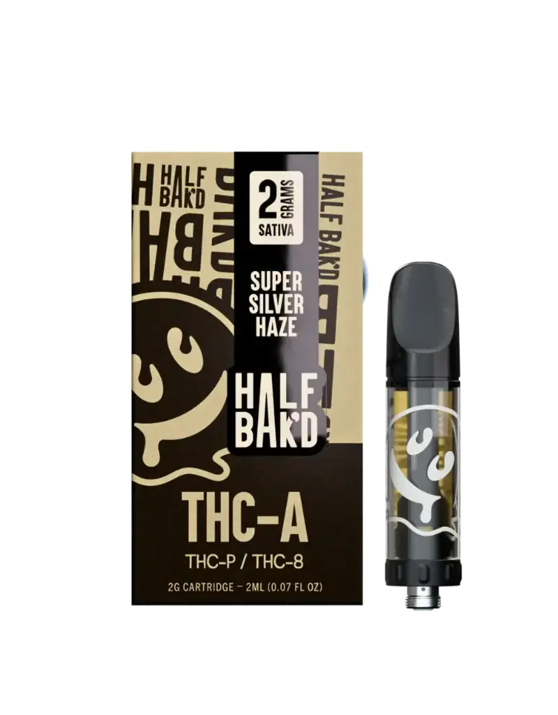Half Baked Half Bak'd THCA 2g Cart