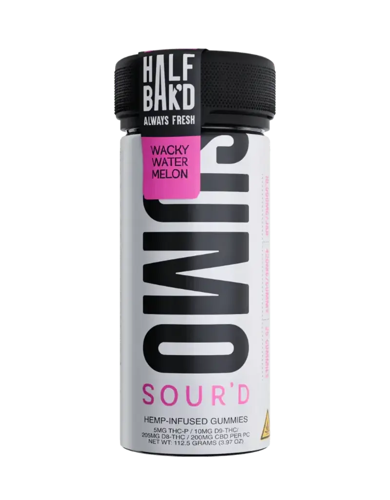 Half Baked Half Bak'D D9 Sumo Sour'D Gummies