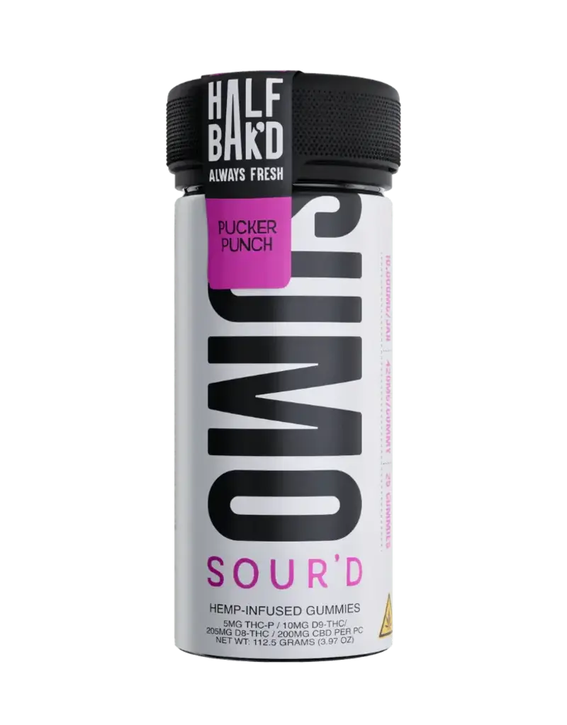Half Baked Half Bak'D D9 Sumo Sour'D Gummies