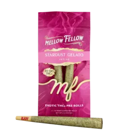 Mellow Fellow Mellow Fellow 2g THCA Exotic Pre Roll (2pc )