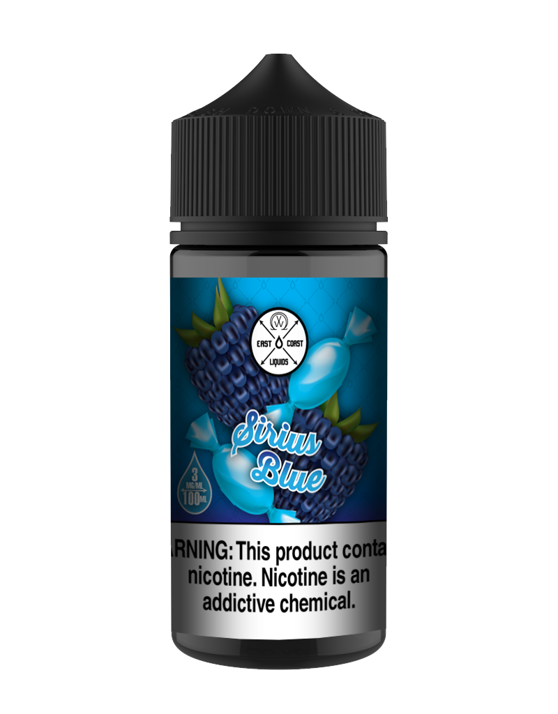 East Coast Liquids ECL Sirius Blue