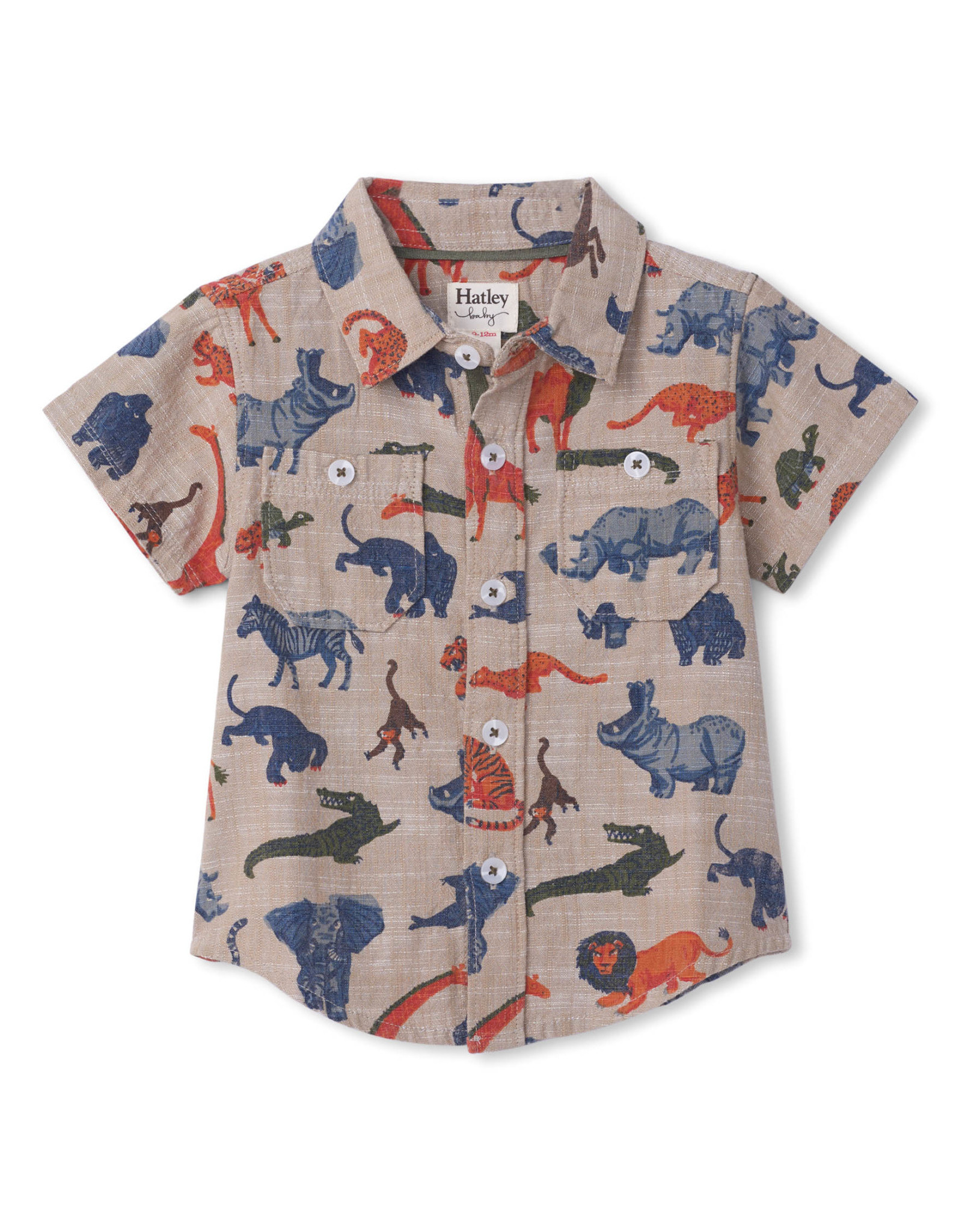 baby polo button down shirt