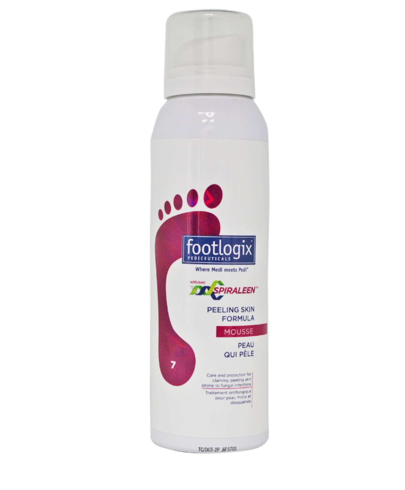 Footlogix FOOTLOGIX :  #7 Mousse Formule pour peau desquamée