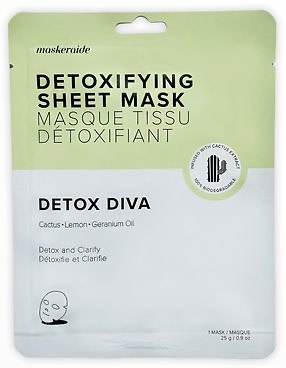 Maskeraide MASKERAIDE: Masque en tissu Détoxifiant- DETOX DIVA - 1 masque