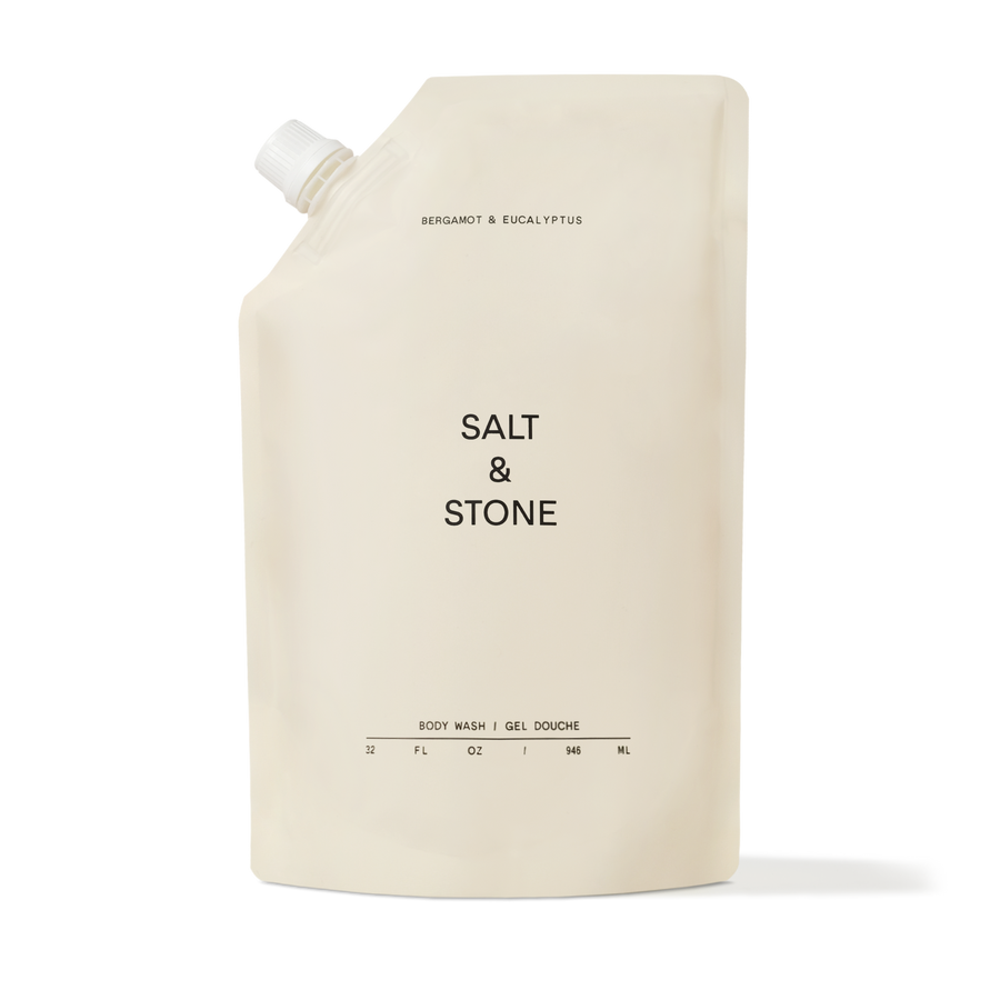 Salt & Stone SALT & STONE : Gel Nettoyant Corporel-Antioxydant- Eucalyptus et Bergamote/ RECHARGE