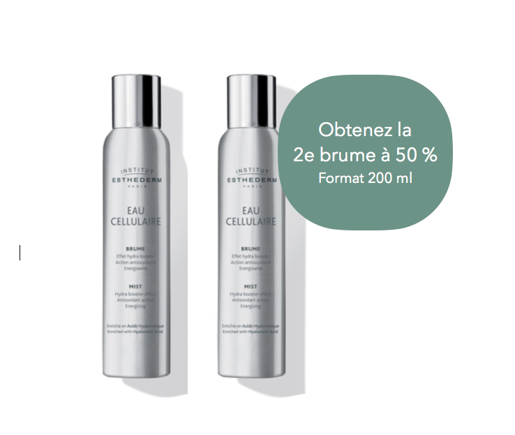 Esthederm ESTHEDERM: EAU CELLULAIRE - PROMO - 2e 50% - BRUME  200ml