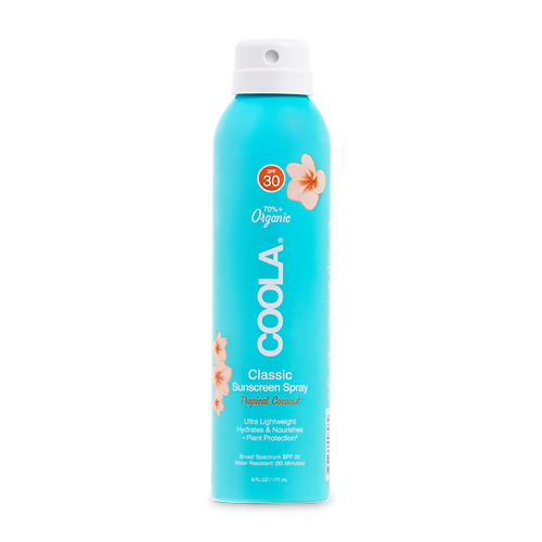 Coola COOLA : Bruine solaire Classique noix de coco tropicale FPS 30