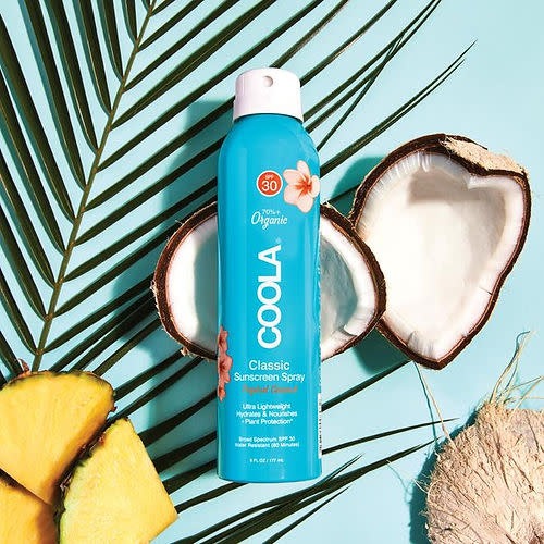 Coola COOLA : Bruine solaire Classique noix de coco tropicale FPS 30