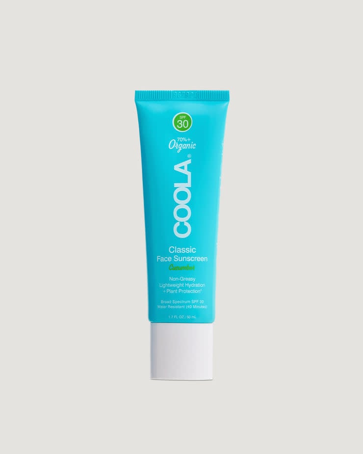 Coola COOLA : Crème solaire Classique pour le visage FPS 30 - Concombre