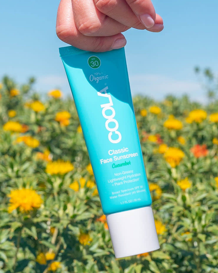 Coola COOLA : Crème solaire Classique pour le visage FPS 30 - Concombre