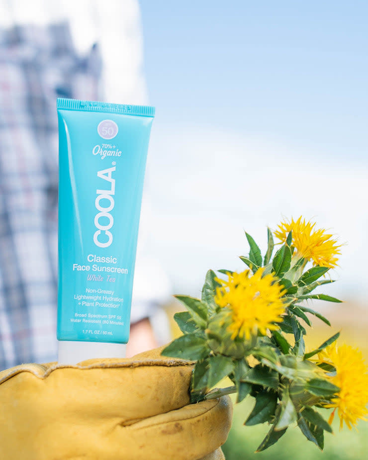 Coola COOLA : Crème solaire Classique pour le visage FPS 50 - Thé blanc