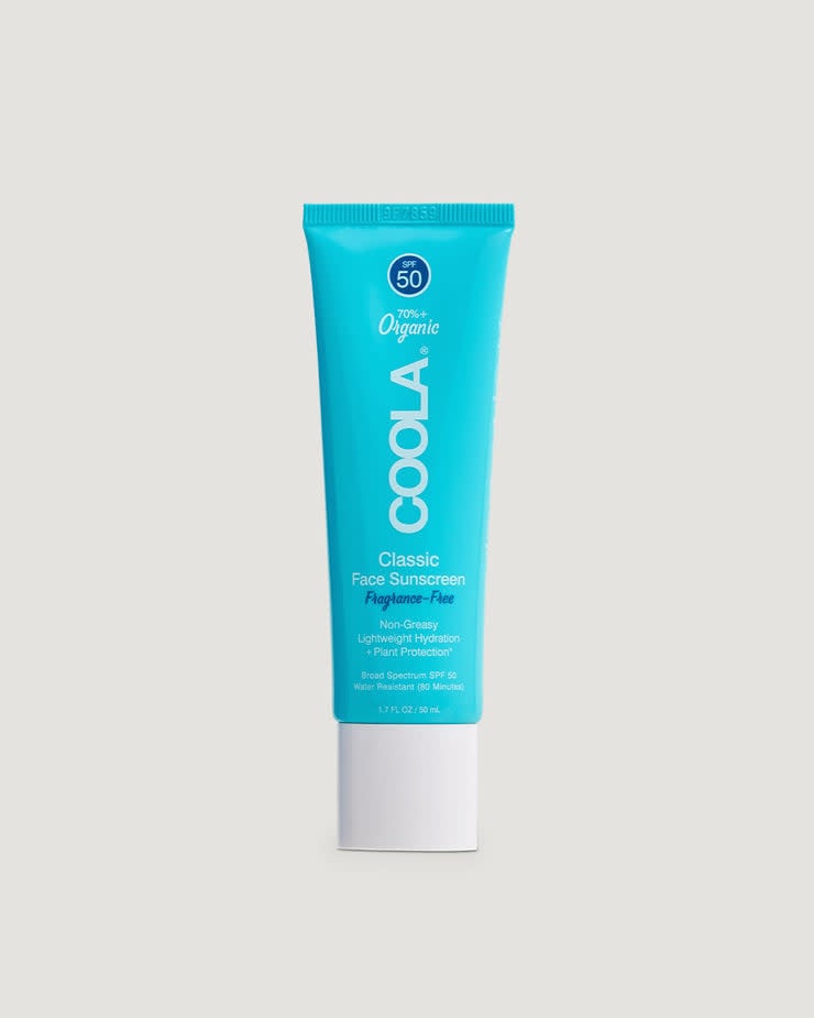 Coola COOLA : Crème solaire Classique pour le visage FPS 50 - Sans parfum