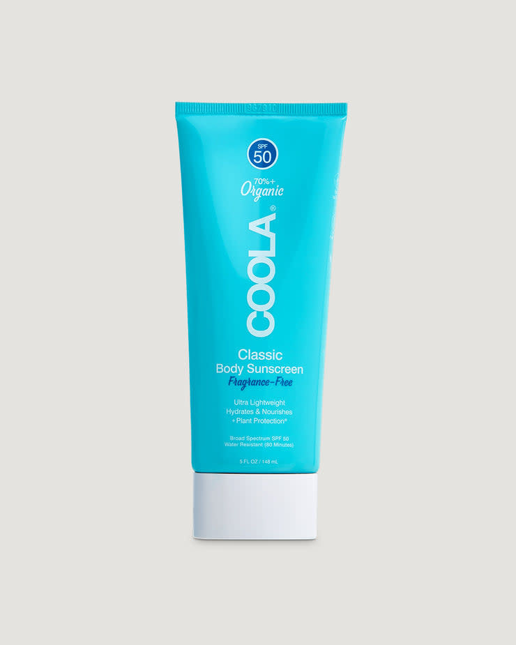 Coola COOLA : Crème solaire Classique pour le corps  FPS 50 - Sans parfum