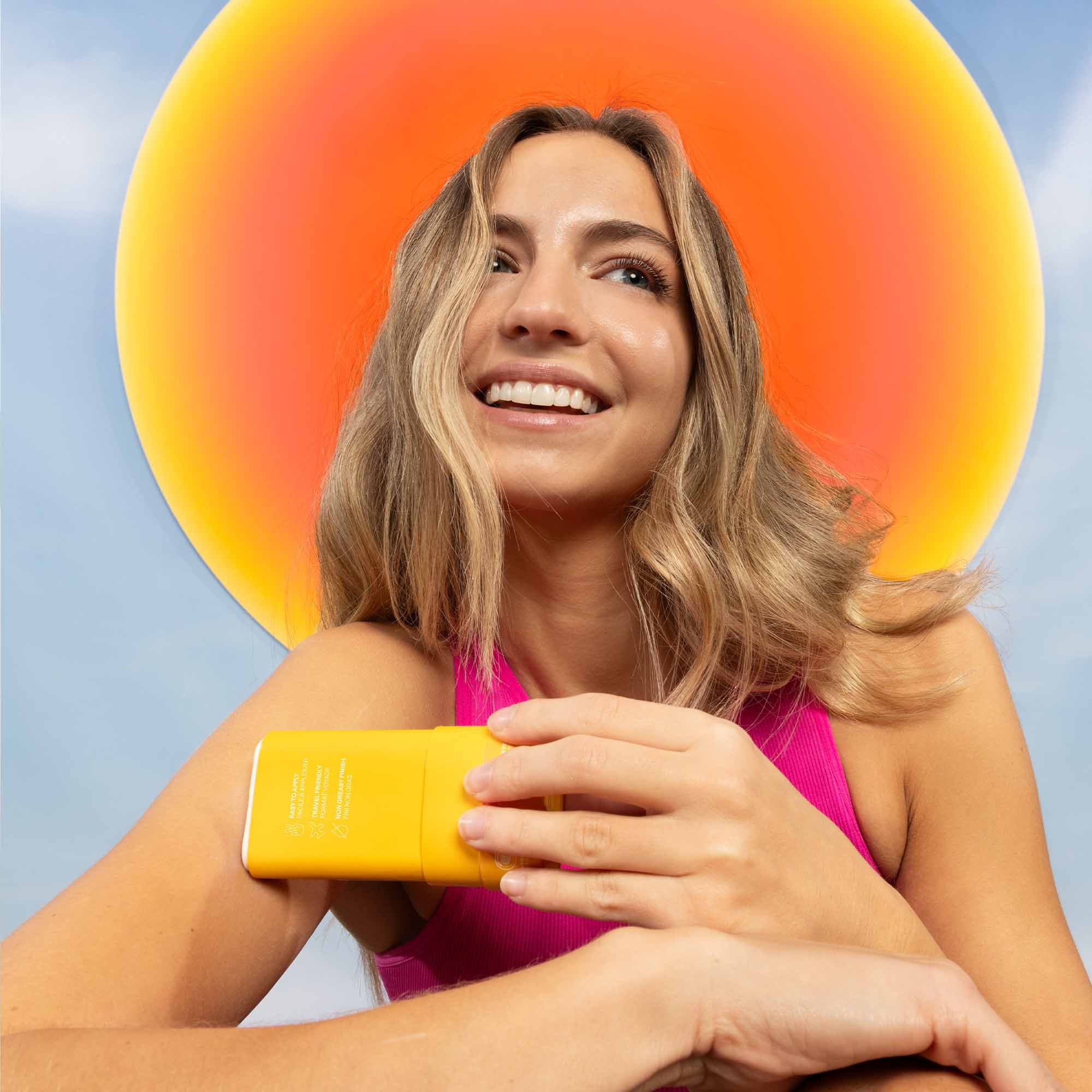 Attitude ATTITUDE : Sunly™ Bâton solaire minéral sans plastique fps 30 Tropicale | 60g