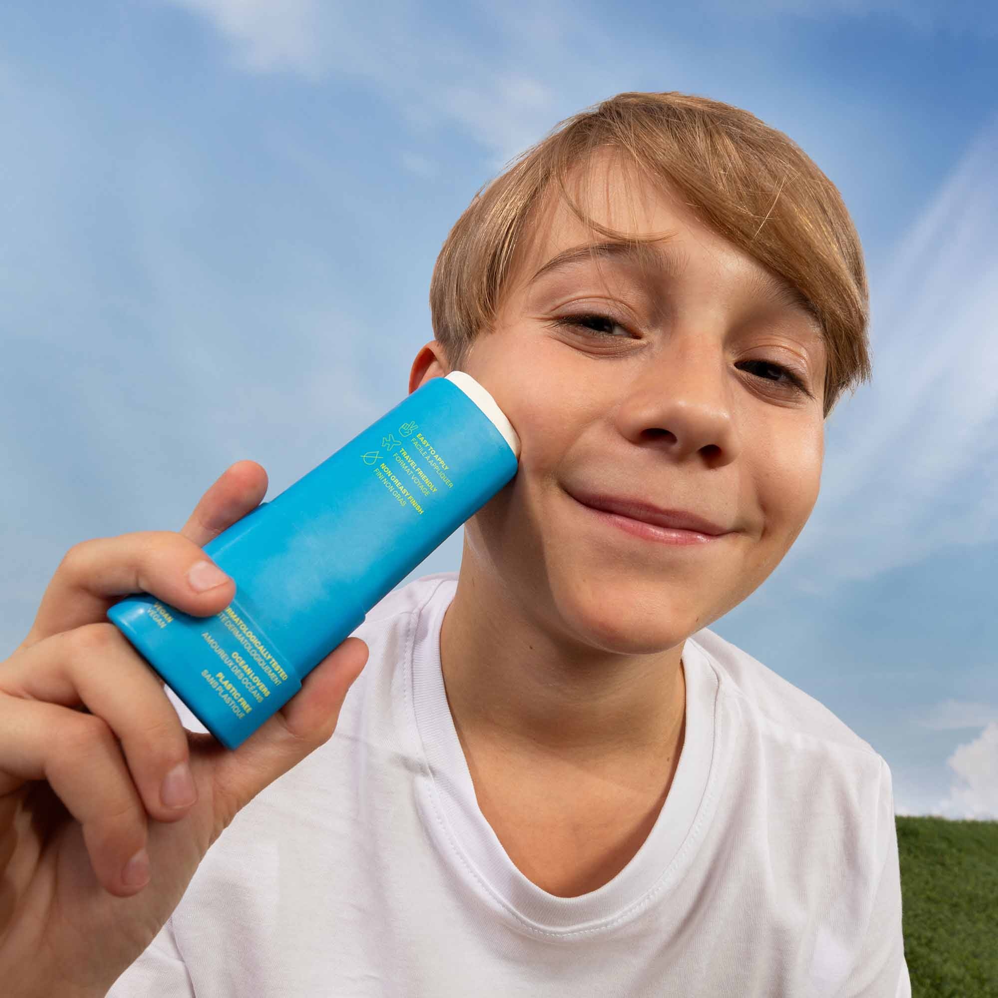 Attitude ATTITUDE : Sunly™ Bâton solaire visage minéral pour enfants fps 30 Sans odeur | 20g