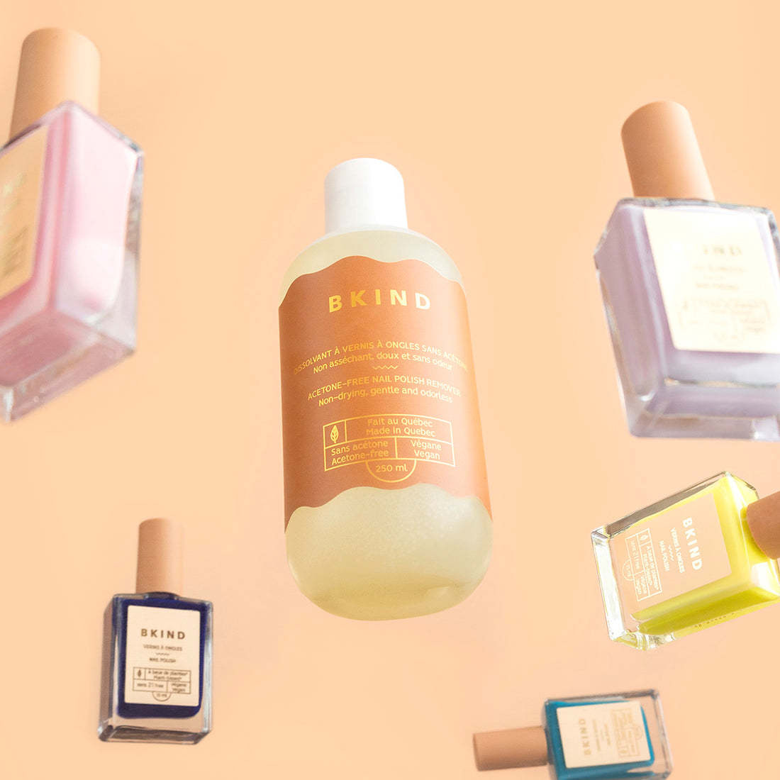 BKIND BKIND : Dissolvant à vernis à ongles sans acétone