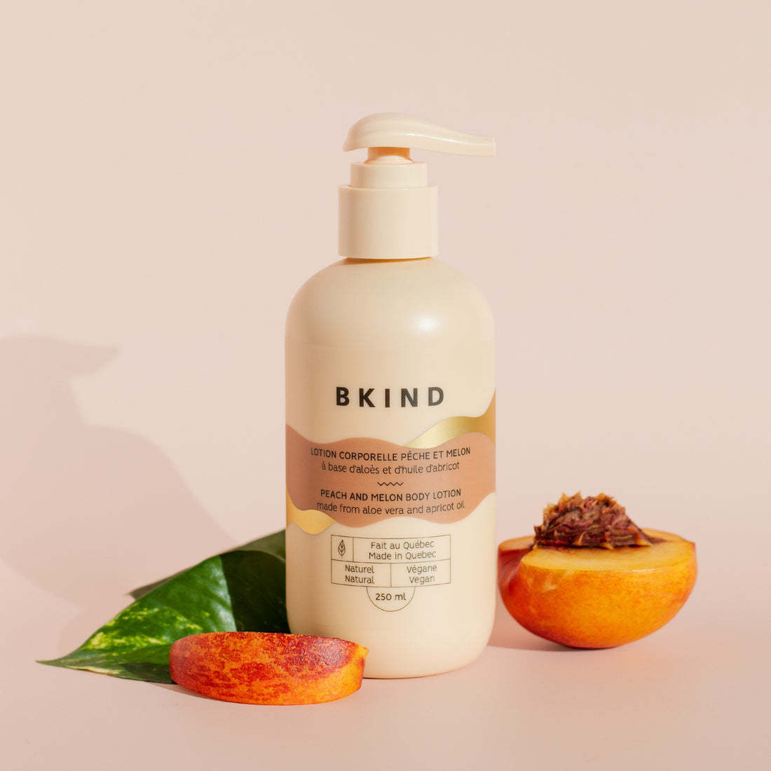 BKIND BKIND : Lotion corporelle hydratante - Pêche et melon