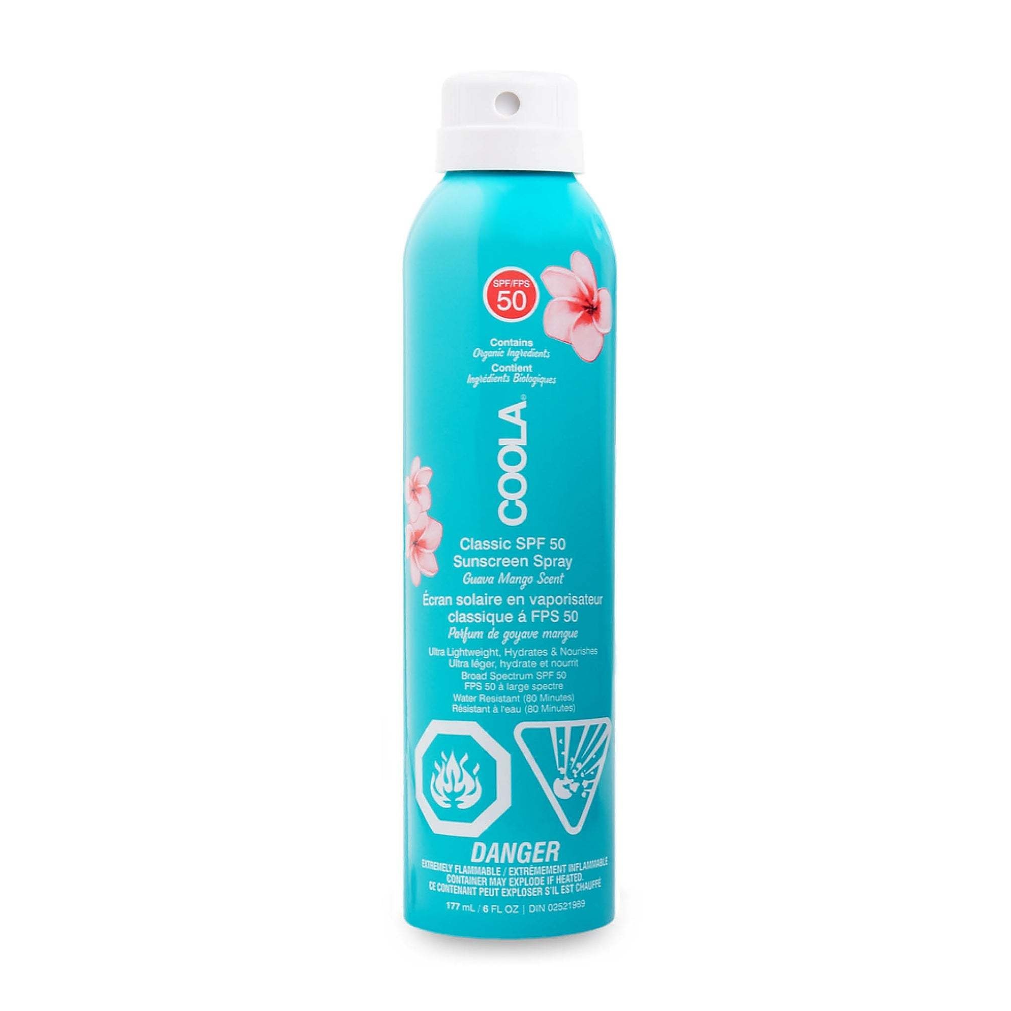 Coola COOLA : Bruine solaire Classique Goyave & Mangue FPS 50