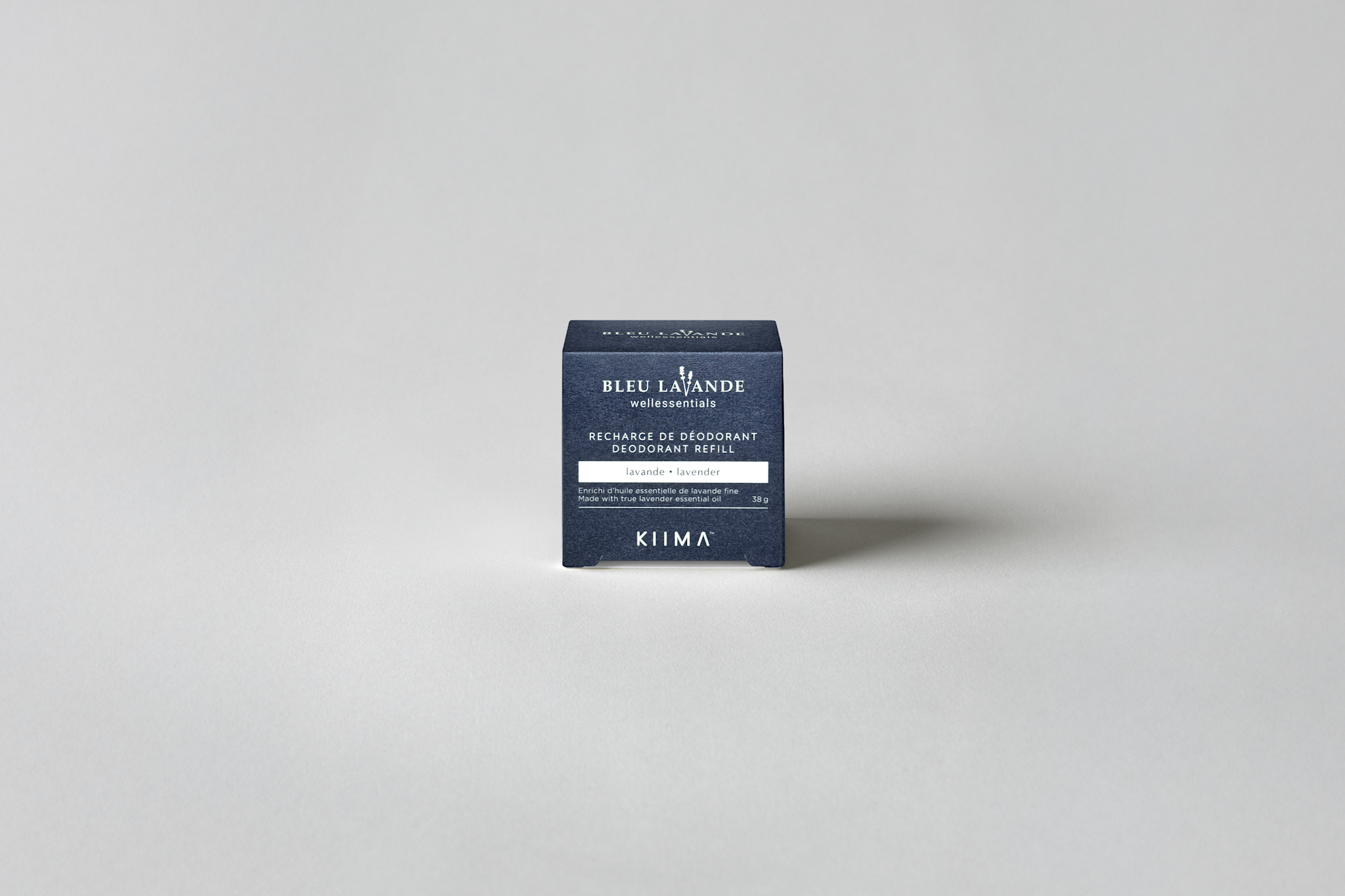 Kiima KIIMA: Recharge de déodorant - Bleu Lavande