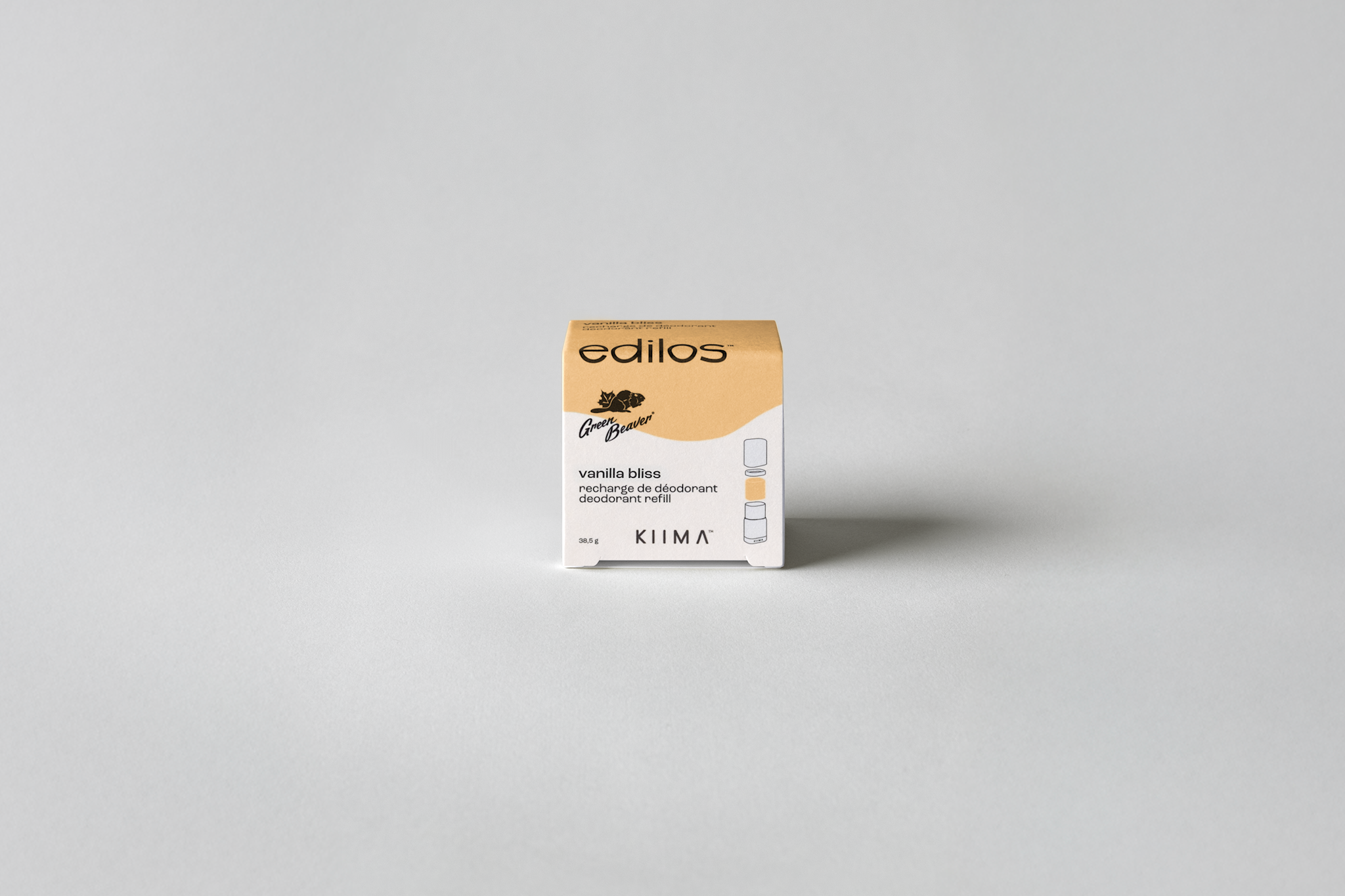 Kiima KIIMA : Recharge de déodorant edilos - vanilla bliss