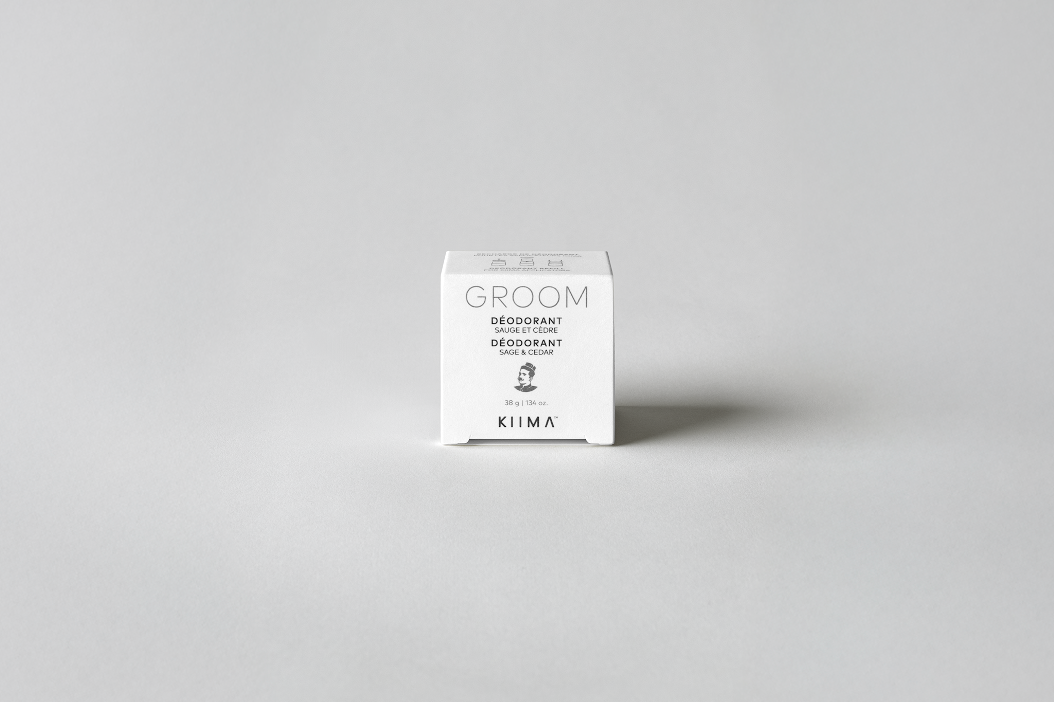 Kiima KIIMA : Recharge de déodorant GROOM