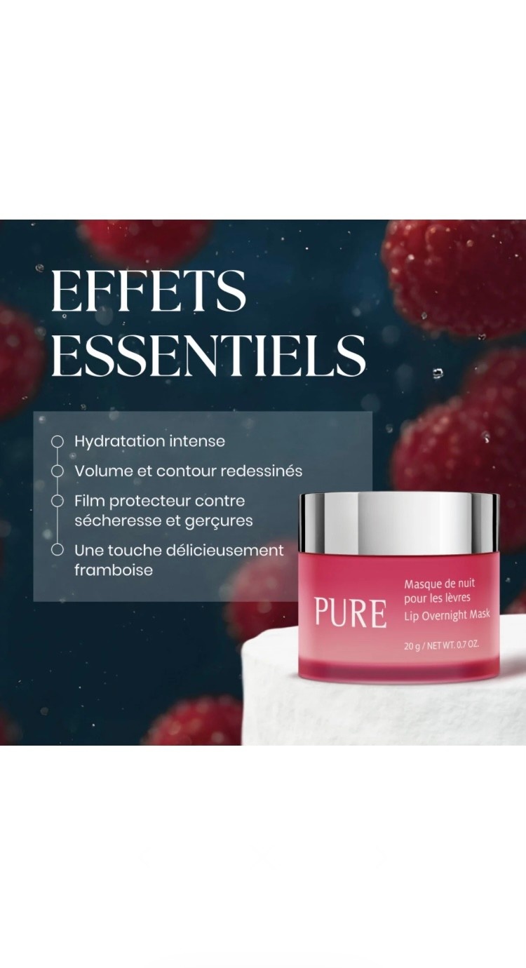 Laboratoire Dr Renaud LABORATOIRE DR RENAUD : PURE MASQUE DE NUIT POUR LES LÈVRES