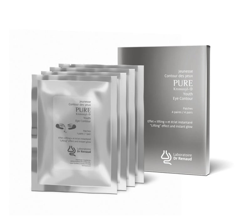 Laboratoire Dr Renaud LABORATOIRE DR RENAUD : PURE KRONOXYL-9 PATCHES CONTOUR DES YEUX – LIFTING & ÉCLAT EXPRESS