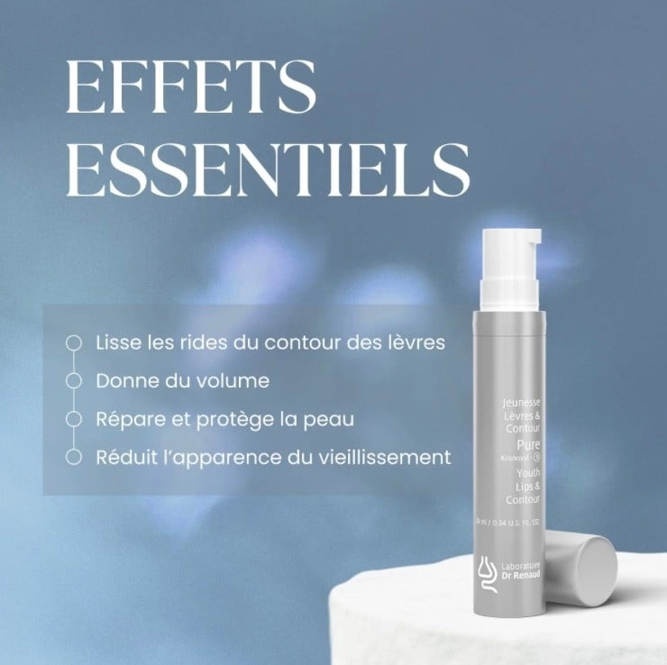 Laboratoire Dr Renaud LABORATOIRE DR RENAUD: Pure Kronoxyl-9 Jeunesse Lèvres & Contour