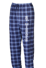 BOXERCRAFT PJ PANTS - Navy/Columbia Blue