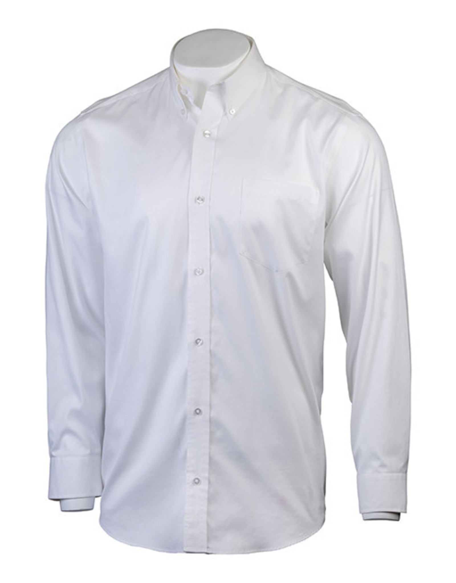 GLOBAL MEN'S SIZE WHITE DRESS SHIRT