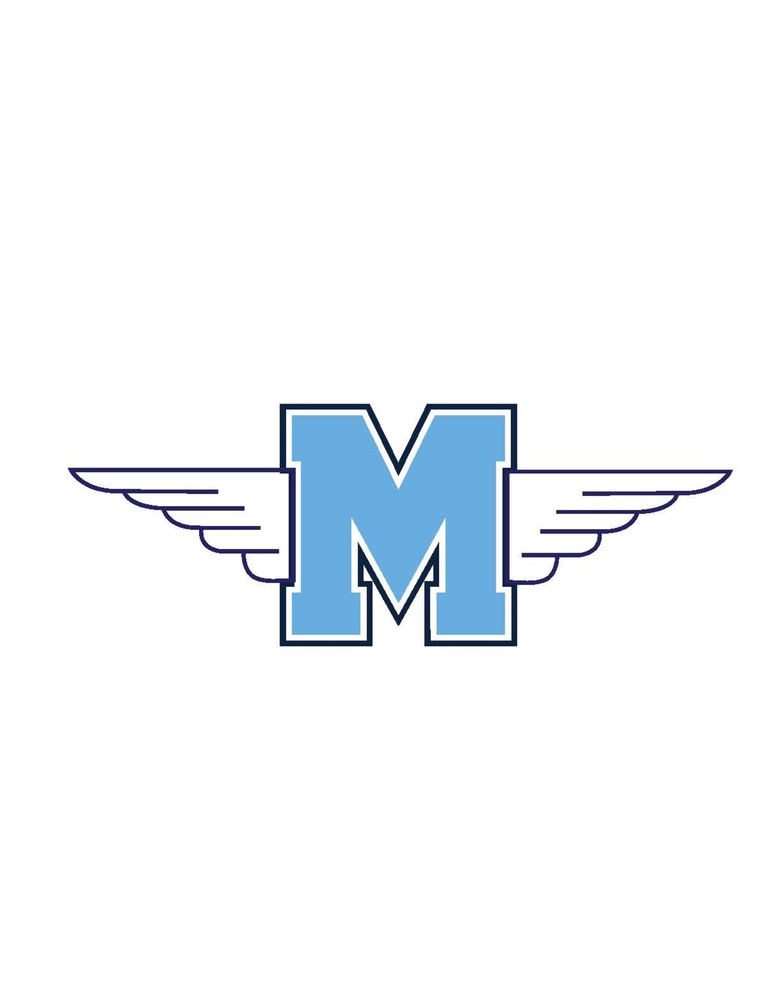 WING M STICKER