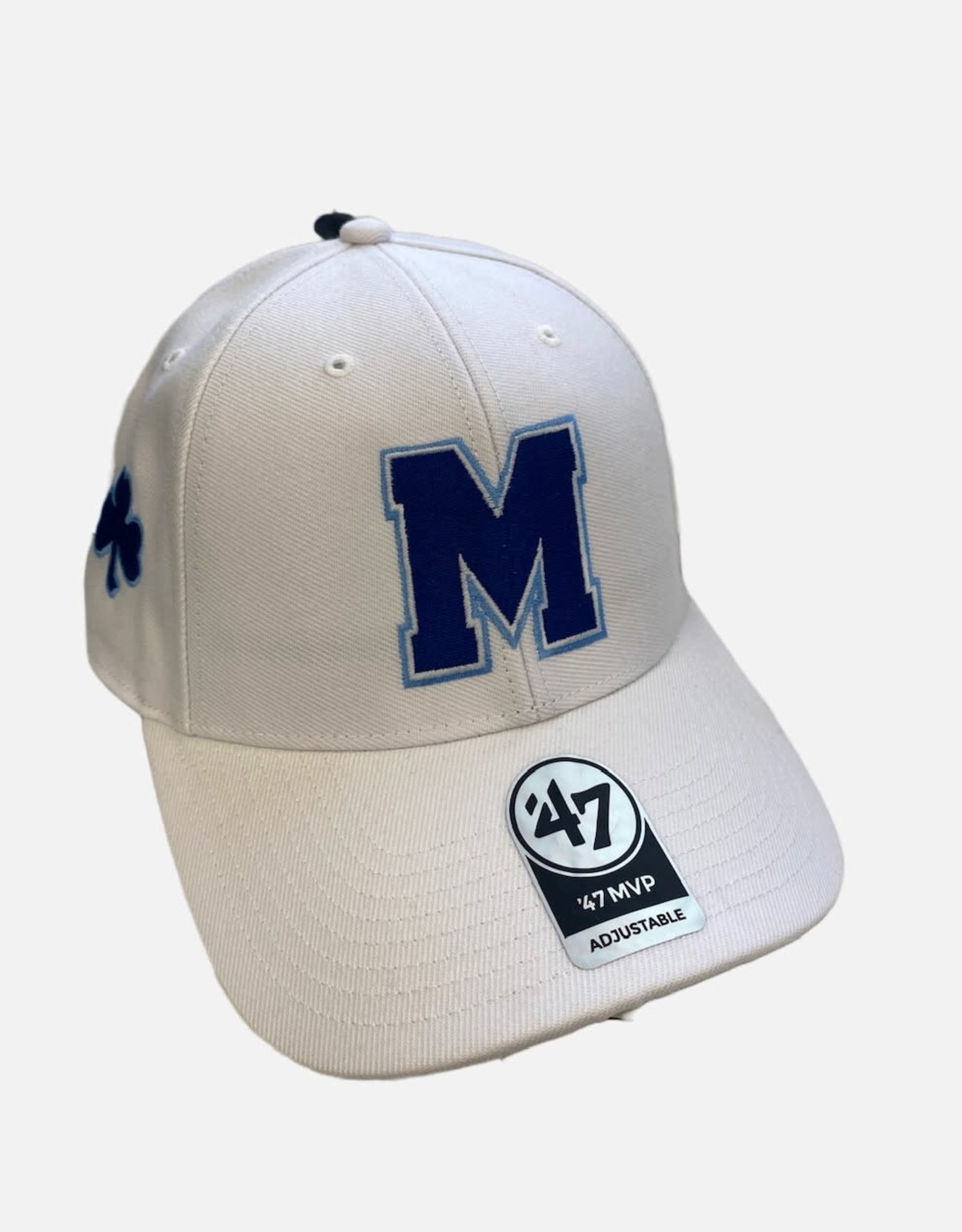 47 47 WHITE MVP / WINGED M CAP